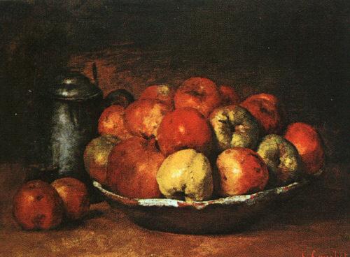 Gustave Courbet Still Life with Apples and Pomegranates